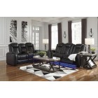 37003 Party Time - PWR REC - Sofa - Loveseat w/Console