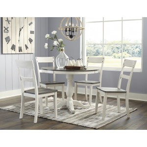 D287-15T Nelling - Round Dining Room Table