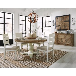 D754-50T-01 Grindleburg - Round Dining Room Table