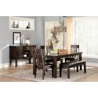  D596-35 Haddigan-  RECT Dining Room EXT Table 