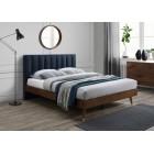 Vance Mid-Century Modern Polyester Linen Bed - UPH Bed